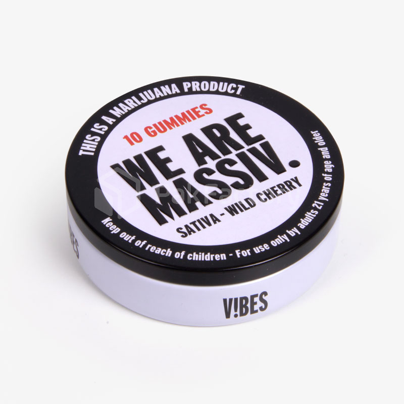 Cannabis Tin Containers 2