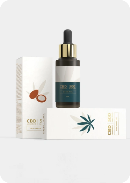 Custom Hemp Oil Box 2