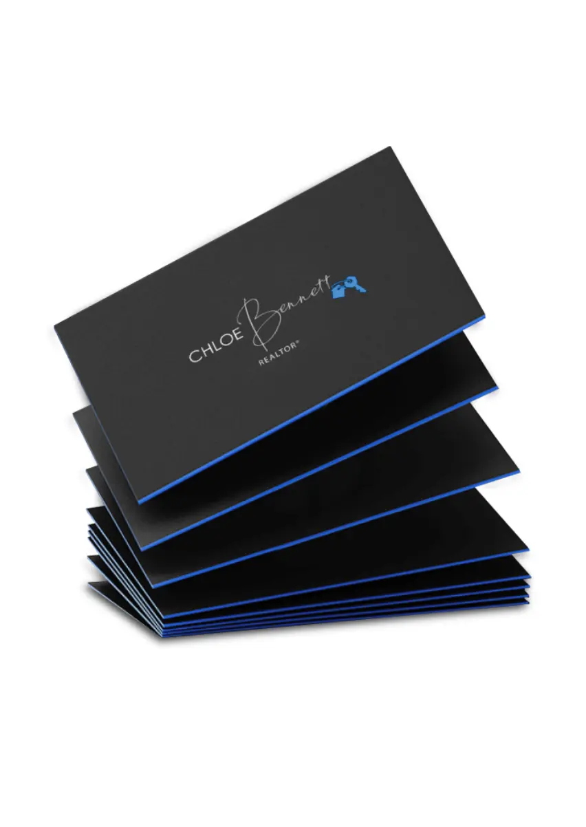 Custom Painted Edge Business Cards 4