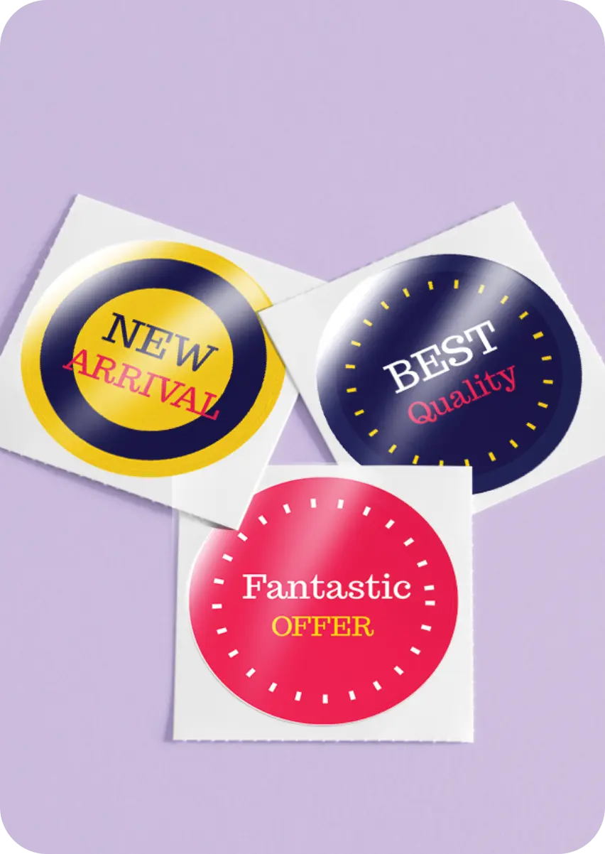 Vinyl Labels 4